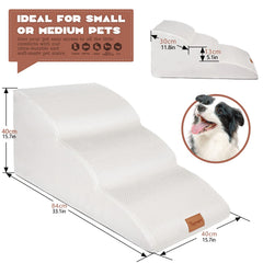 Topmart escalones para perros antideslizantes con corduroy brindan mejor adherencia.