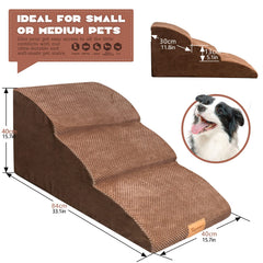 Topmart escalones para perros con espuma de alta densidad e impermeable