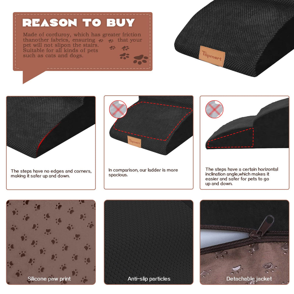 Topmart funda lavable a máquina, limpieza rápida tras uso.