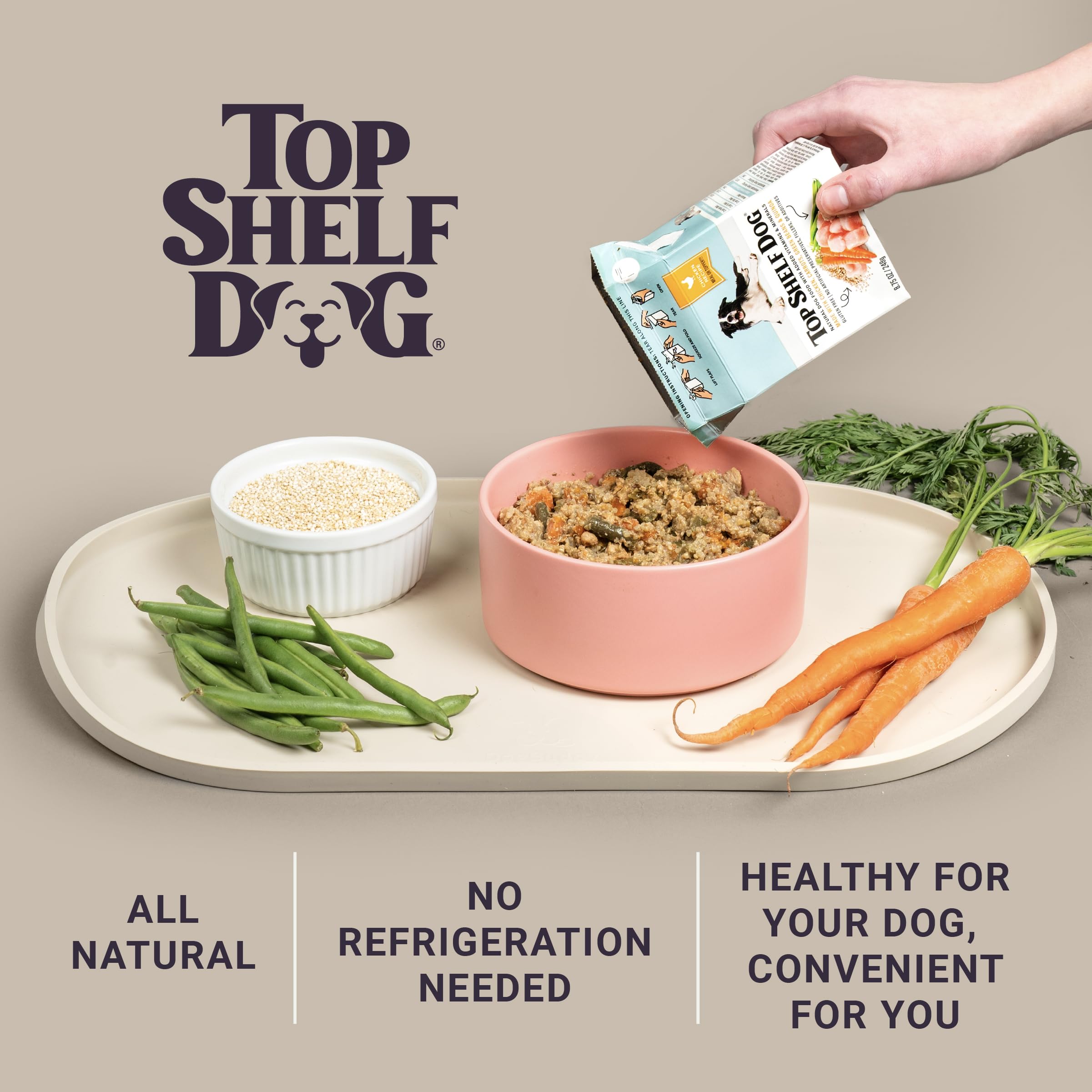 Top Shelf Dog: opción ideal para comedores quisquillosos con sabor agradable