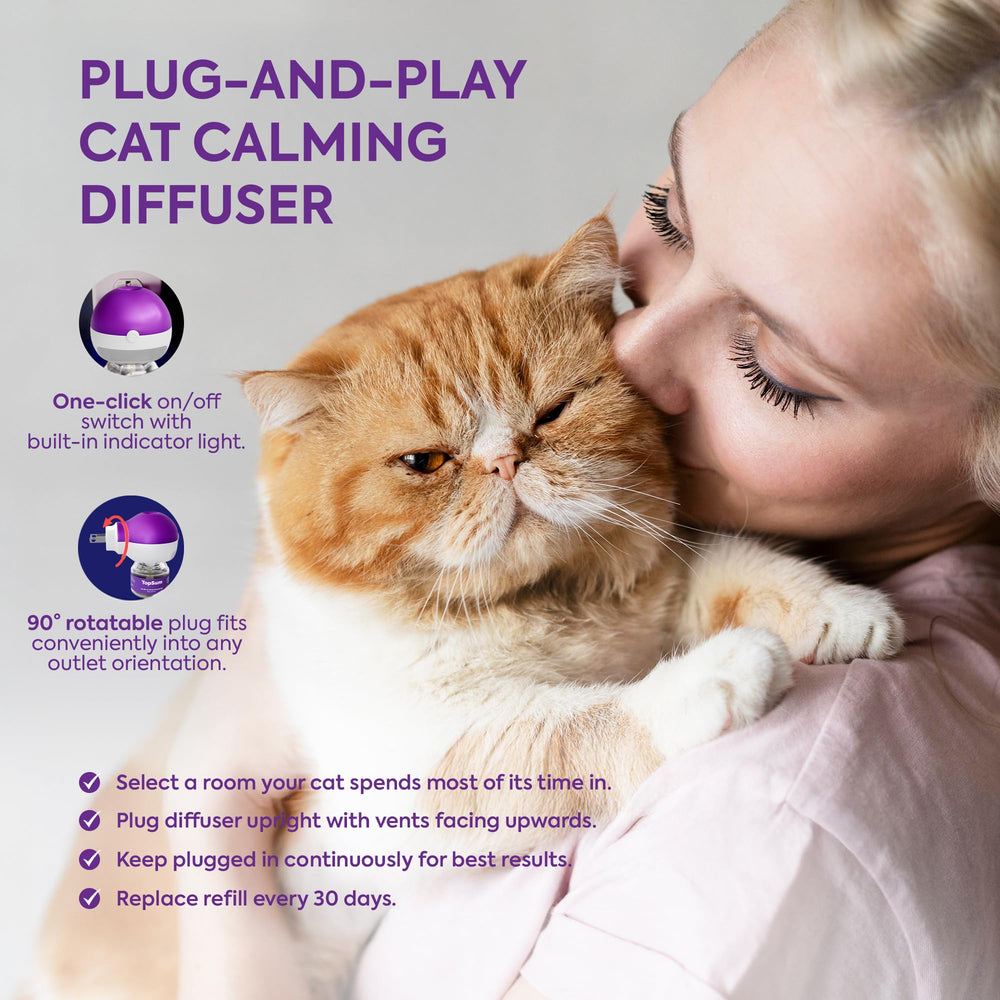 Kit TopSum para gatos, foco en relajación y tranquilidad del hogar.