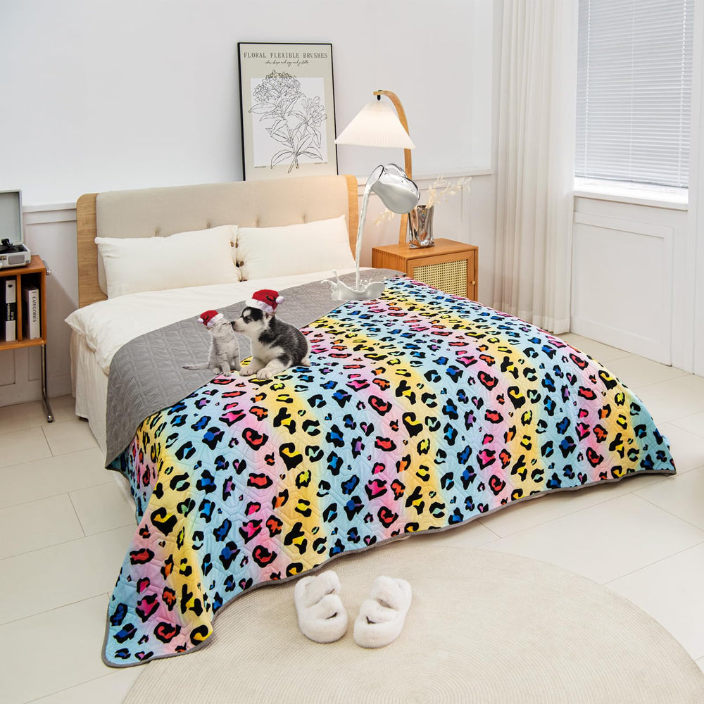 Topthumbs funda impermeable para cama de perro 102x82, protección frente a derrames.