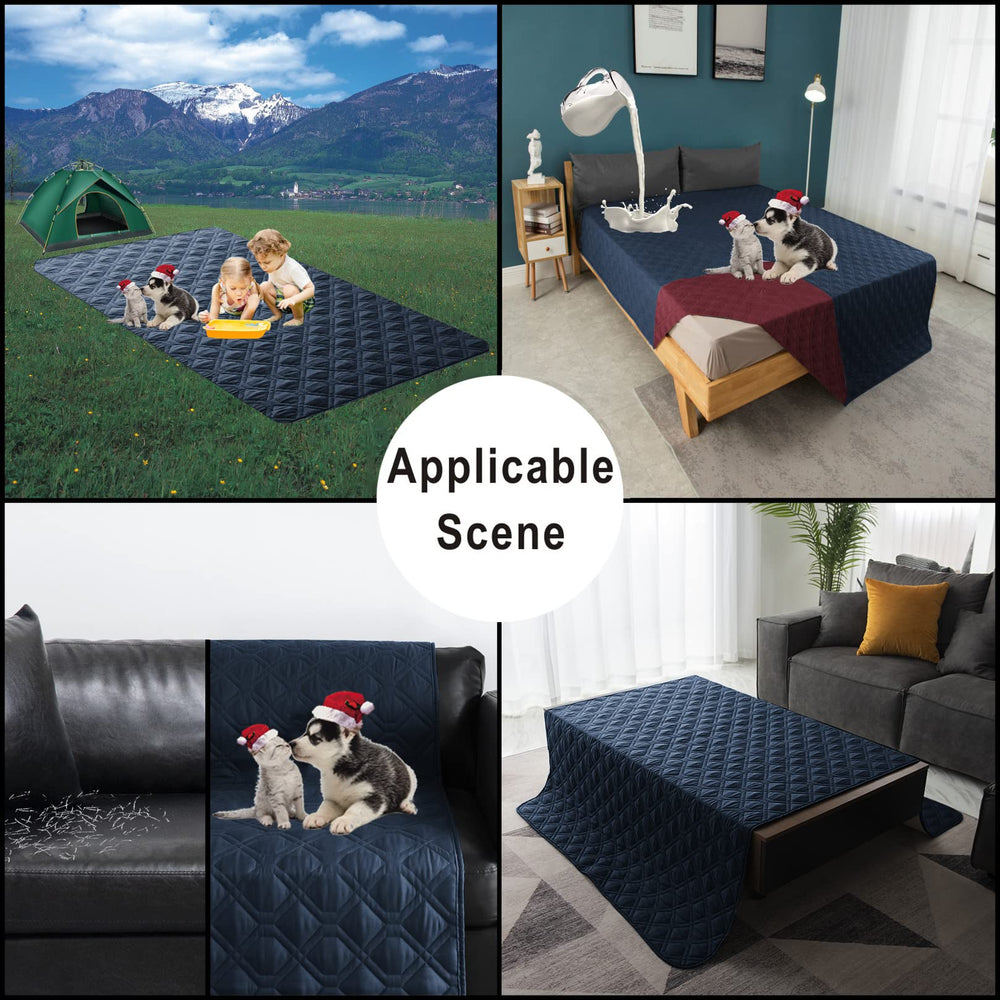 Funda Topthumbs bordado mosaico de parches, tacto suave