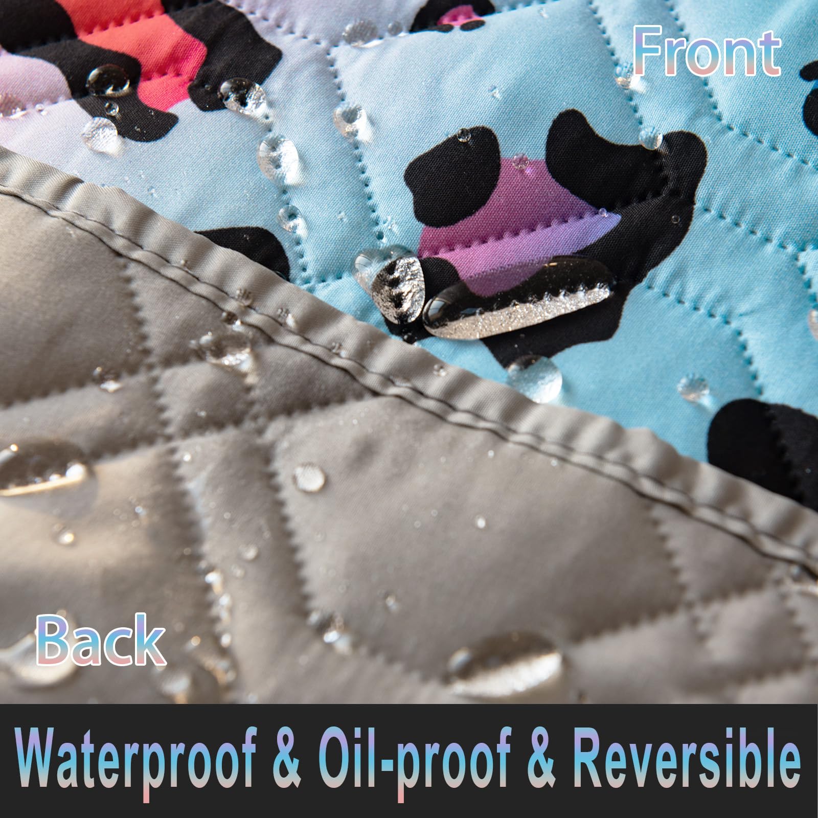 Topthumbs funda reversible de dos caras para mayor versatilidad.