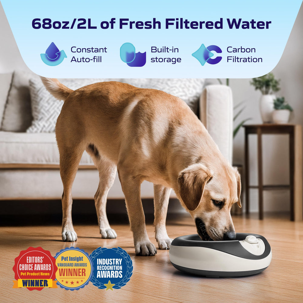 Torus Pet Dispensador auto-relleno, sin cables para mayor comodidad