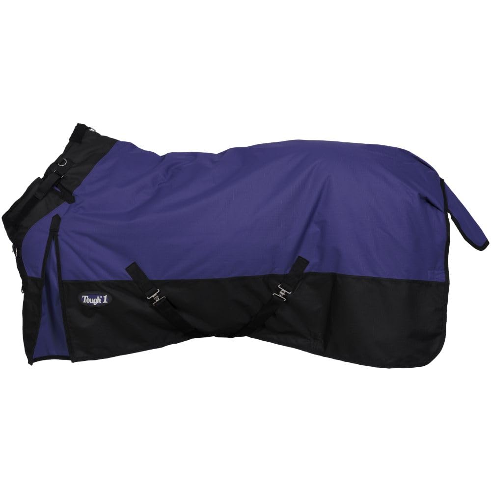 Tough 1 Snuggit Manta Morada de 69 pulgadas, protección impermeable para caballos