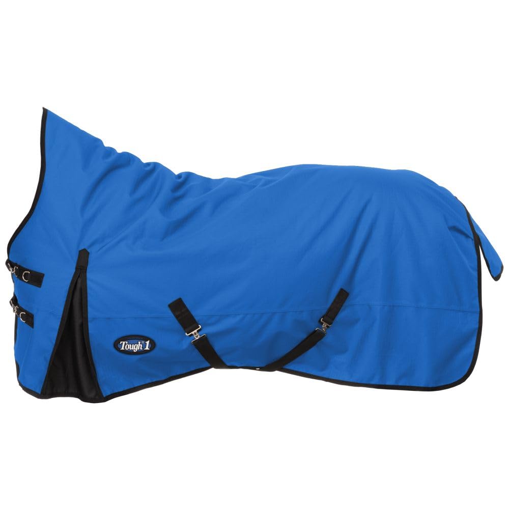 Manta Tough1 Exterior 1200D con alto cuello para mantener al caballo seco, cálido y duradero.
