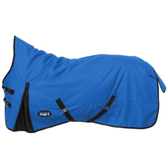 Manta Tough1 Exterior 1200D con alto cuello para mantener al caballo seco, cálido y duradero.