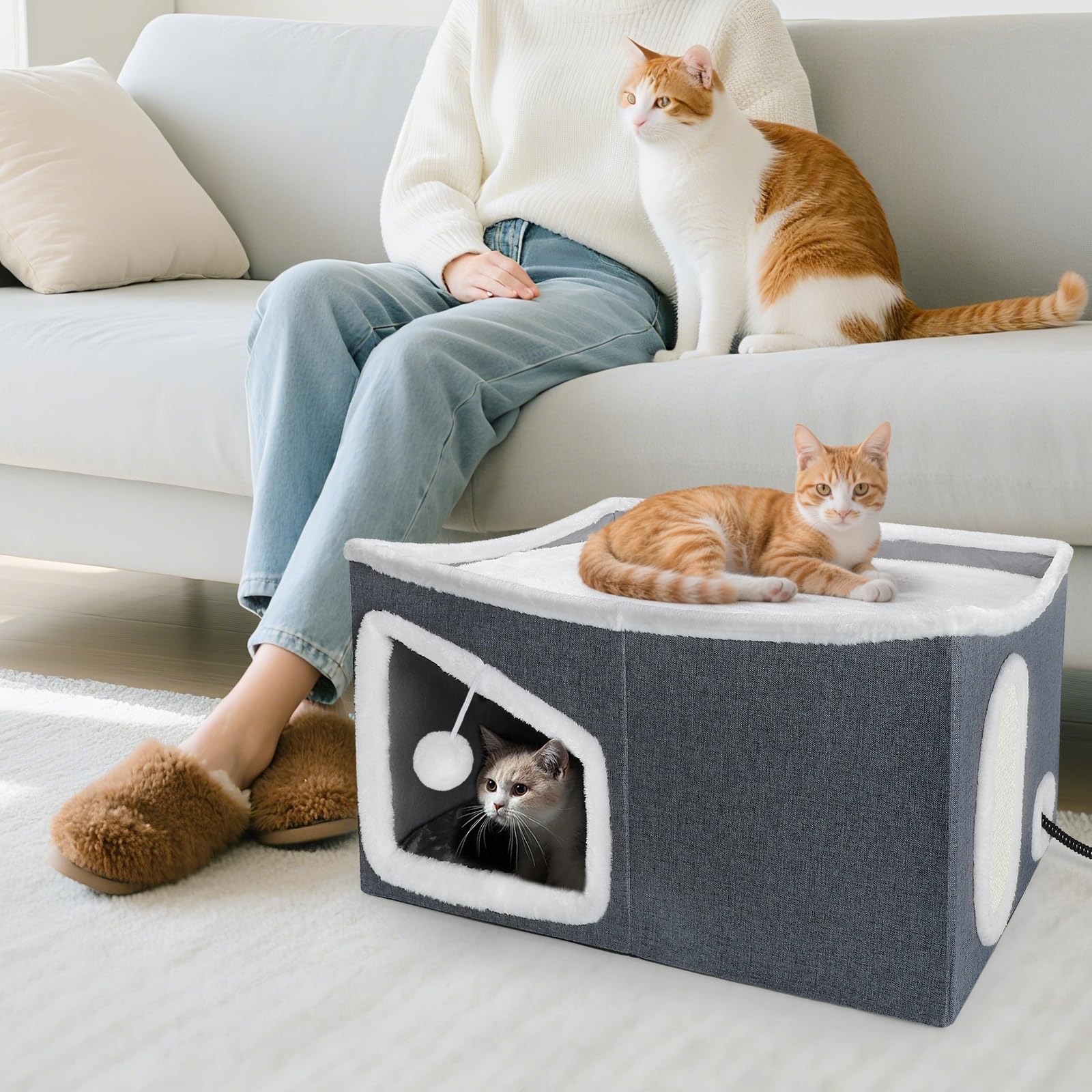 Tovve: diseño plegable para almacenamiento fácil