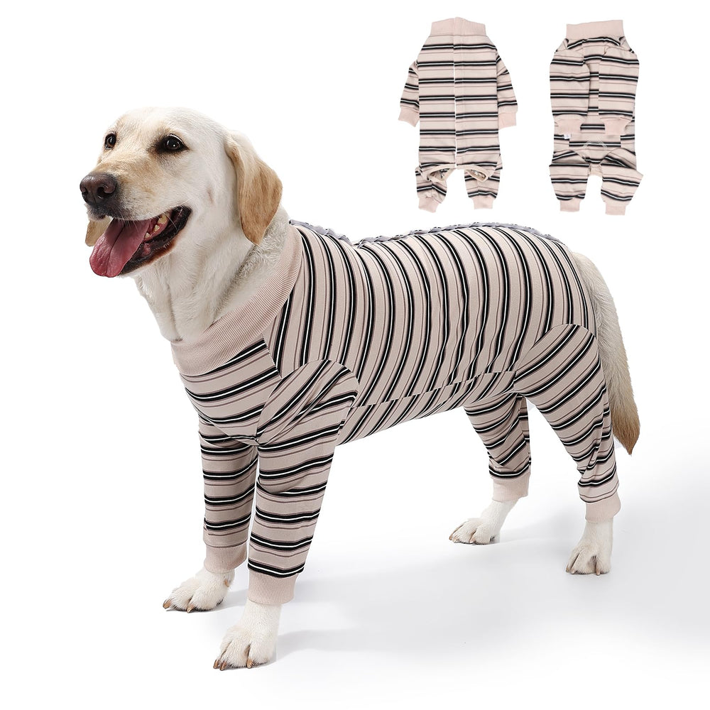 TQFlow Traje de recuperación para perros, vista general con ajuste cómodo.