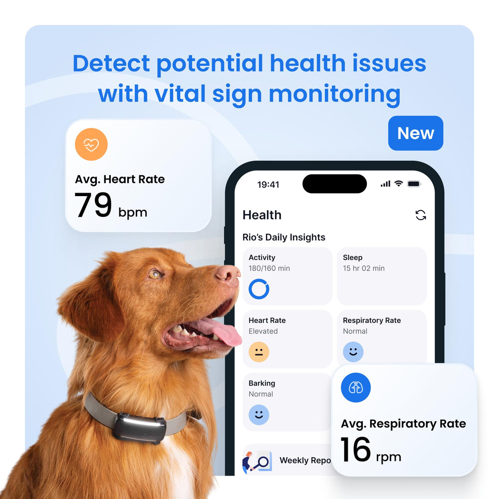 Tractive alertas de salud y ladridos para actuar temprano