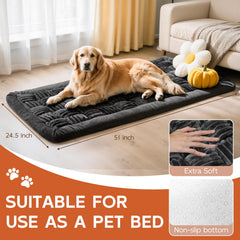 Superficie suave de franela Tranquitas para mayor confort del perro.