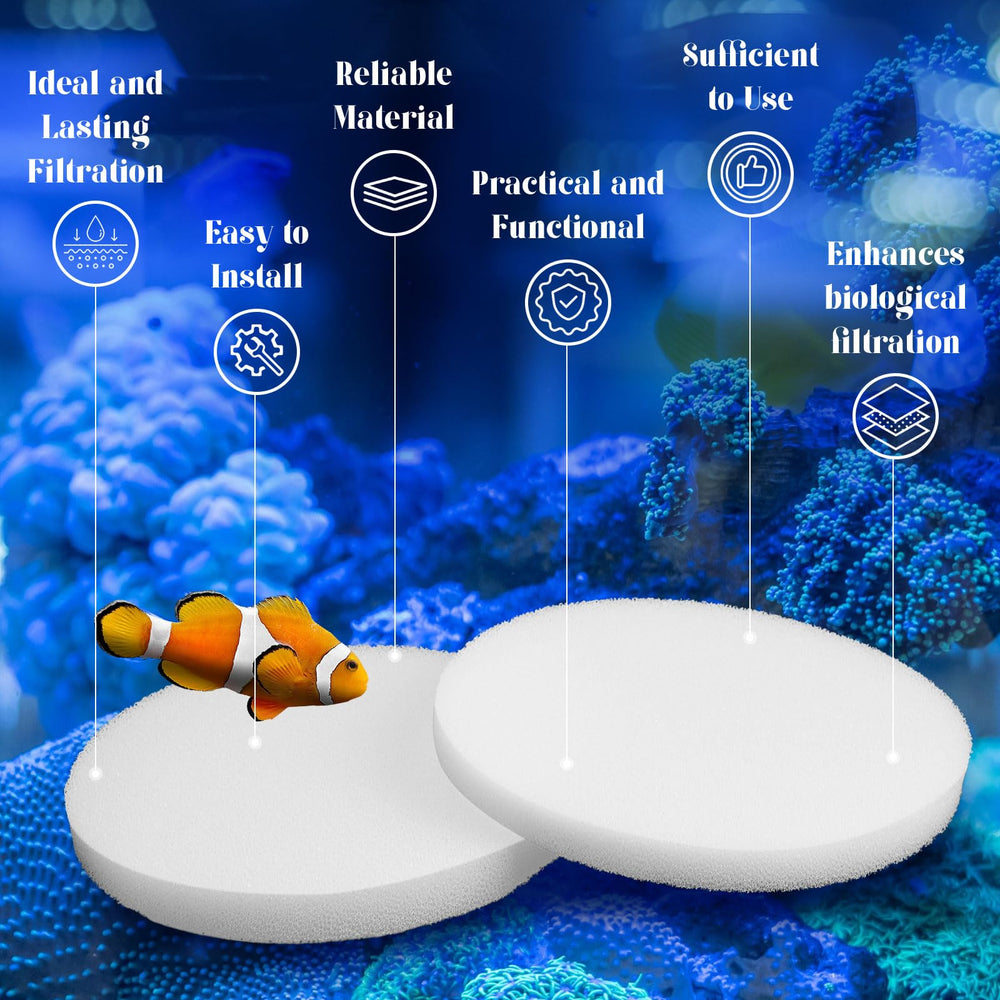 Almohadilla compatible con Fx6 para agua más clara y estable.