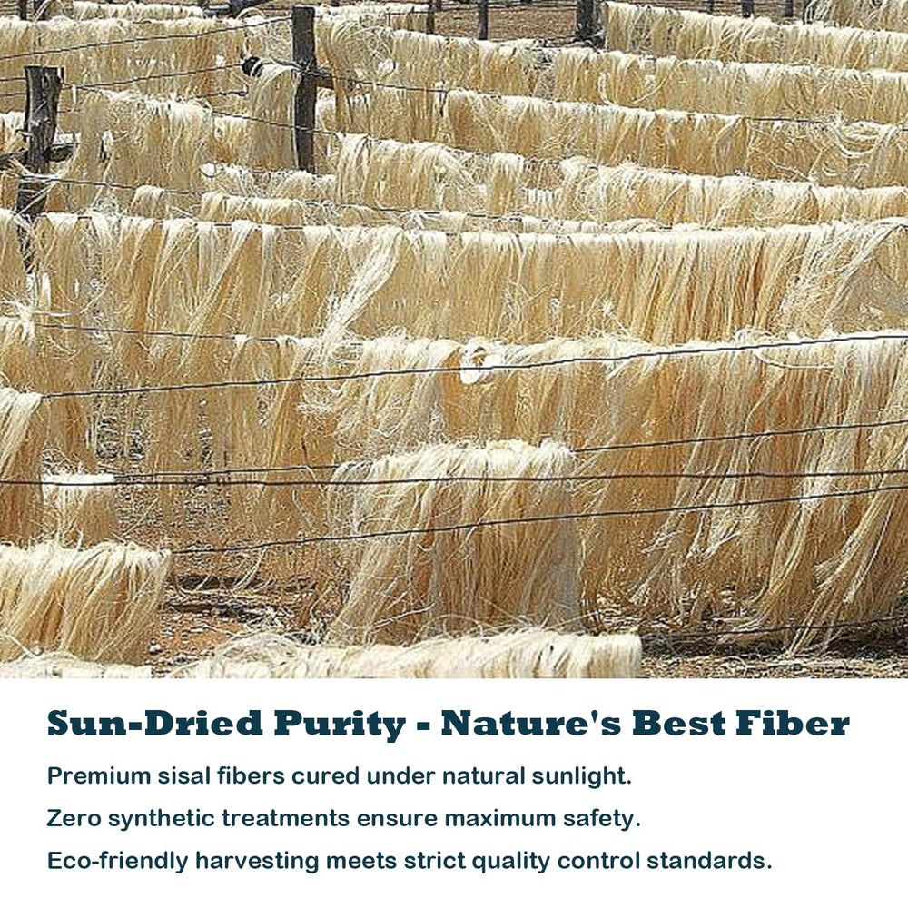 Treasborn cuerda sisal blanca para envolver muebles, toque natural en la habitación