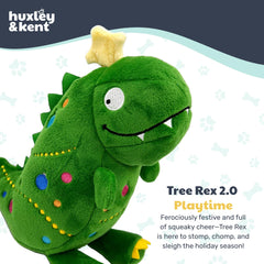 Tree Rex 2.0 detalle costuras reforzadas para juegos fuertes