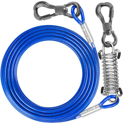 Tresbro cable para perro de 15 pies, seguridad para exterior.