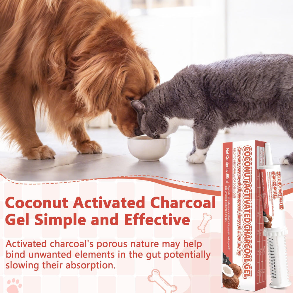 Trihood pasta carbon activado, aplicación directa al perro o gato para uso rápido.