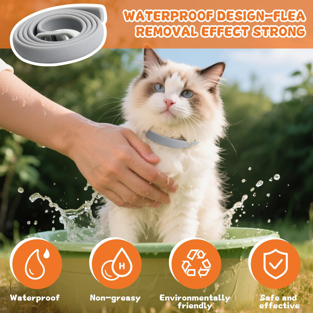 Trihood collar-gato agua: resistente al agua para días de lluvia.