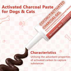 Trihood kit de emergencias para mascotas con pasta carbon activado para primeros auxilios.