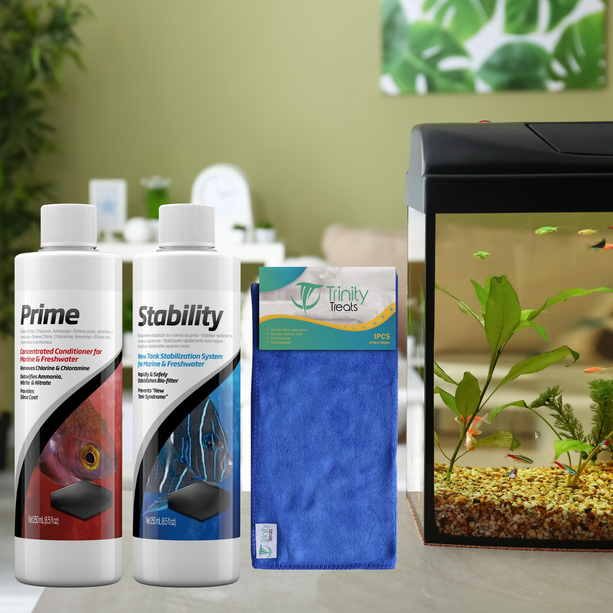 Trinity Treats STABlLlTY 250ml, botella para balance ambiental en acuarios