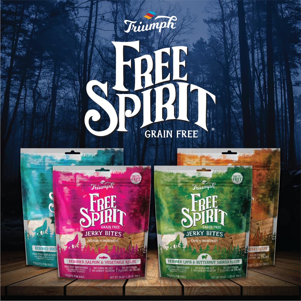 Triumph Free Spirit Ingredientes Salmón Batata Dulce: fuente de proteína y fibra natural
