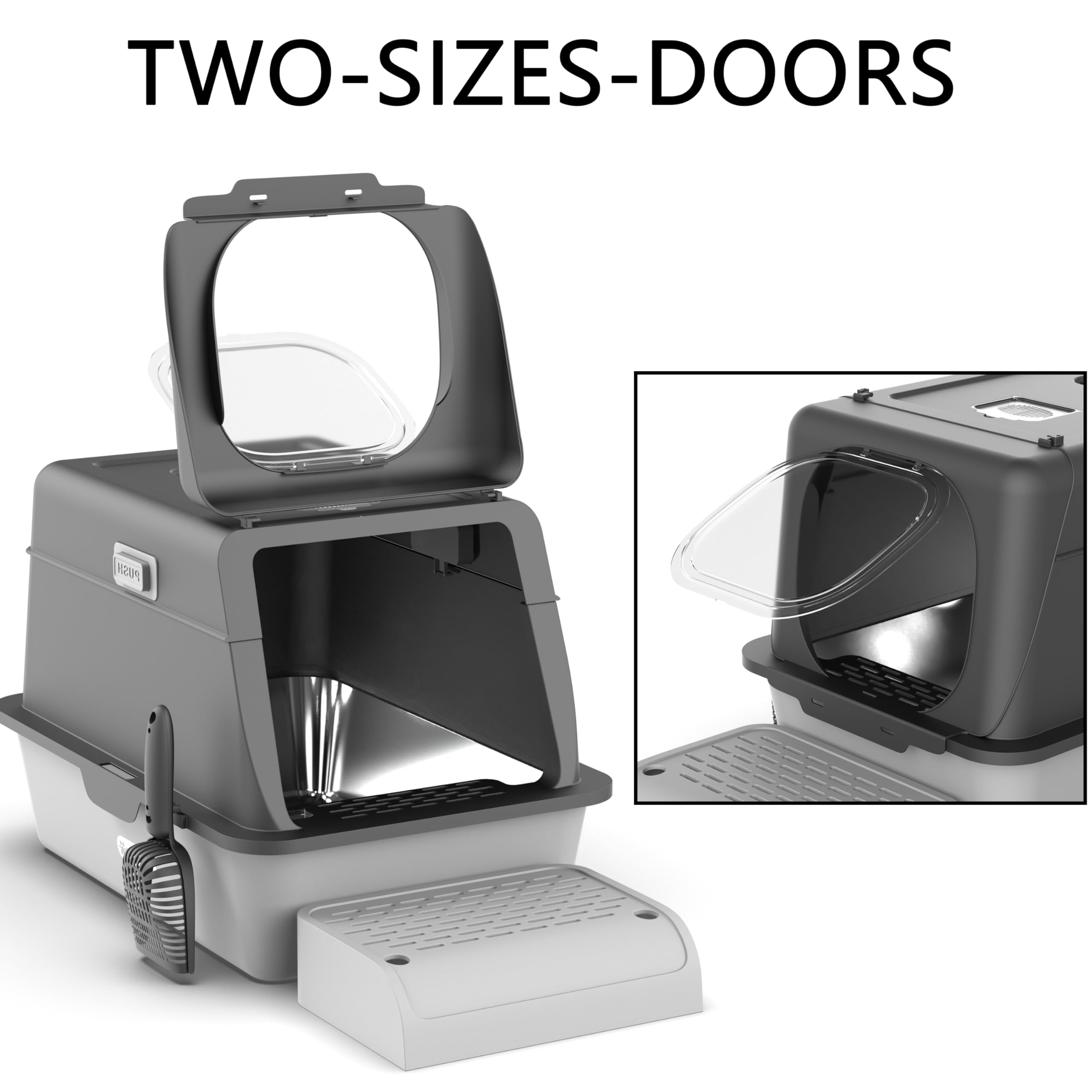 Trivico XX-Large con puerta magnética para sellar olores