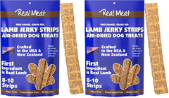 TRMC jerky de cordero real para perros, tiras de 7 pulgadas para premiar.