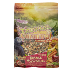 Tropical Carnival Alimento-Frutas-Nueces: variedad deliciosa para loros pequeños.