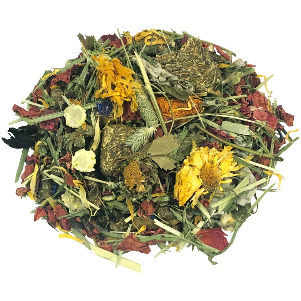 Tropical Carnival mezcla de heno Timothy con flores para sabor natural