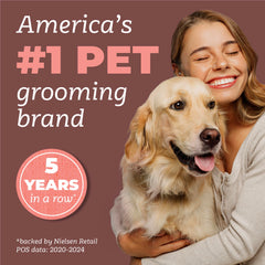 Champú TropiClean para cachorros, espuma suave, experiencia de baño agradable.