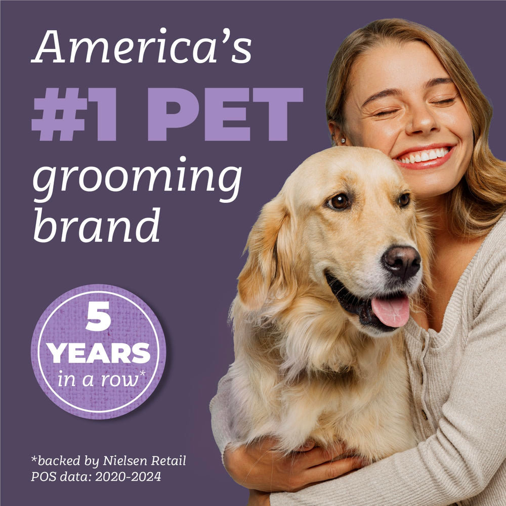 TropiClean champú calmante con lavanda, ducha agradable para perros