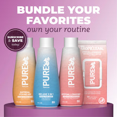 TropiClean champú en contacto suave con la piel, cuidado del pelaje.