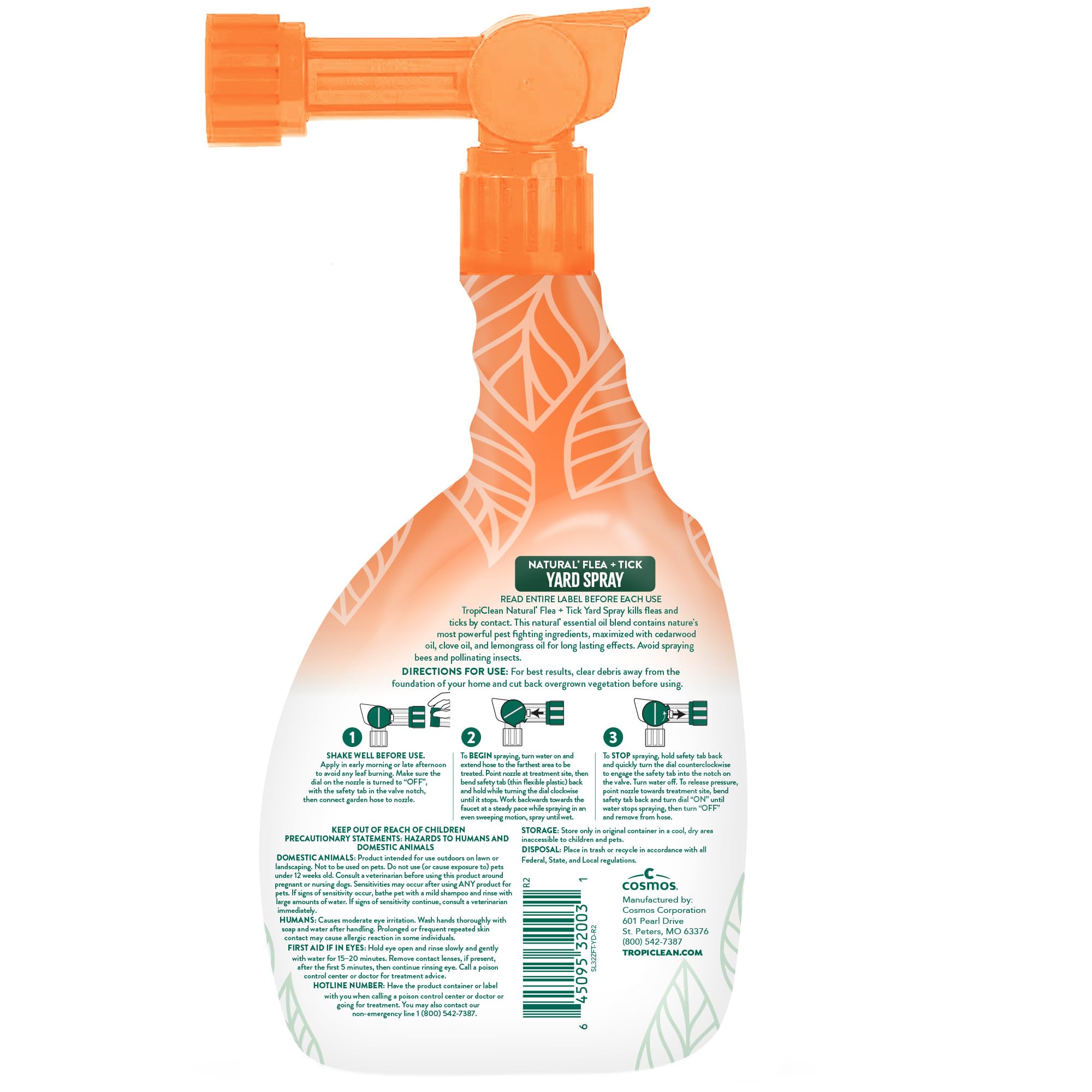 TropiClean combinación para interiores y exteriores para mayor protección.