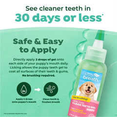 TropiClean cuidado dental: gel para perros reduce placa y sarro.