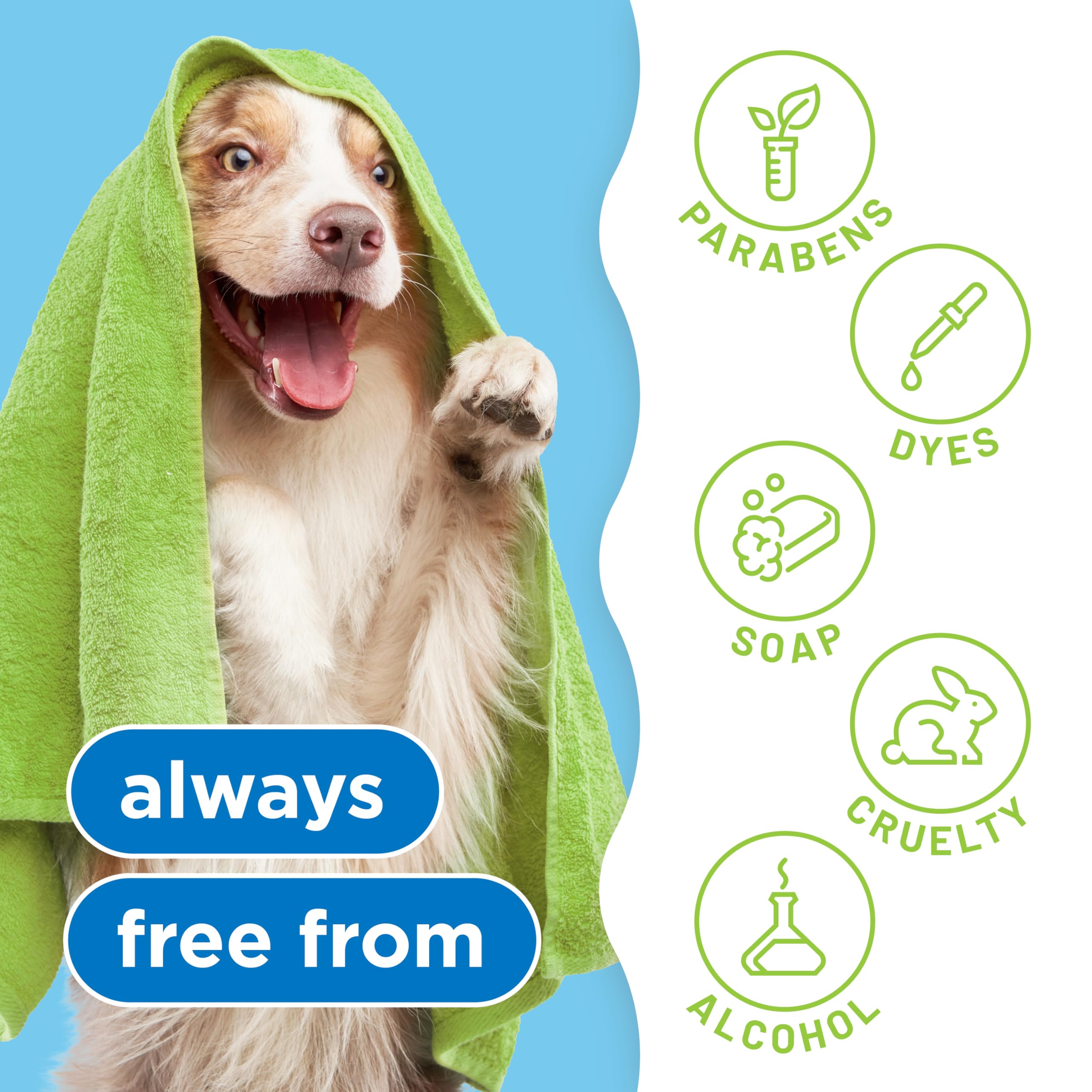 TropiClean Desprendimiento Perro Condicionador: aroma a lima y cacao perdura.