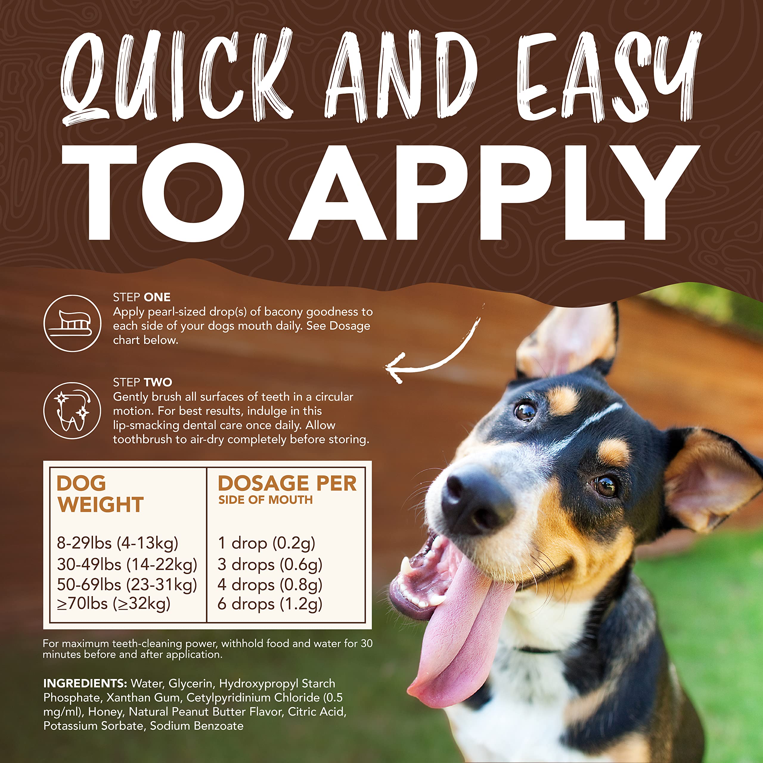 TropiClean Enticers cruelty-free, hecho en EE. UU. para perros.