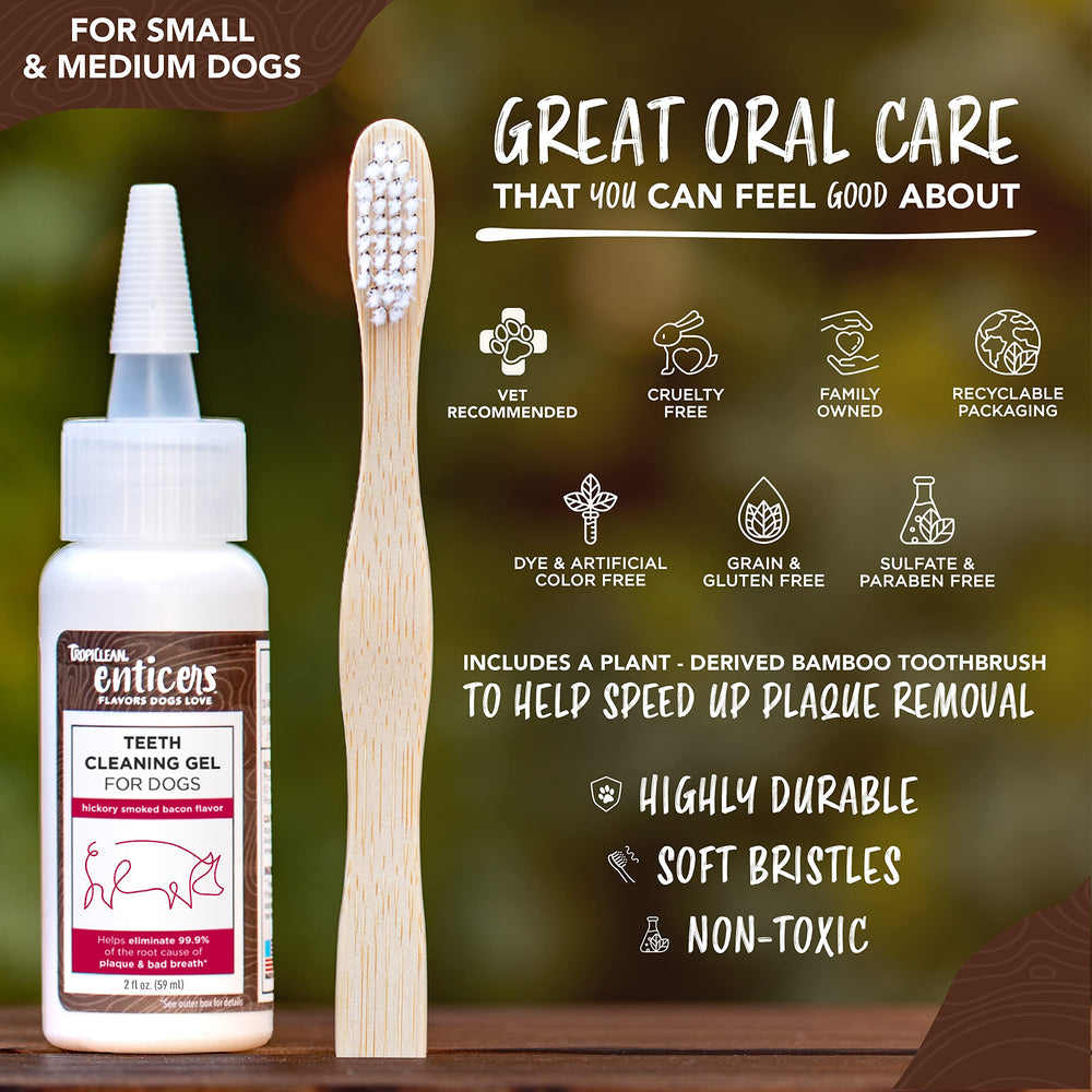 Empaque reciclable de TropiClean Enticers con indicación cruelty-free