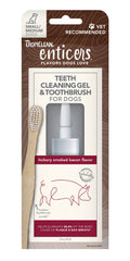 TropiClean Enticers gel dental tocino para perros mejora la experiencia de cepillado