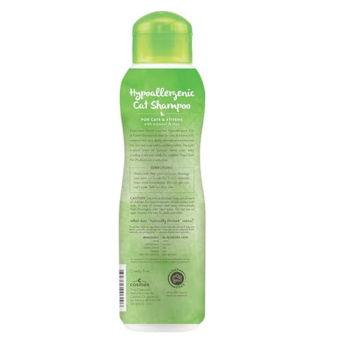 Champú TropiClean fabricado en EE. UU. con respaldo de calidad.
