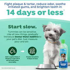 TropiClean Fresh Breath: aliento fresco para perros durante horas.