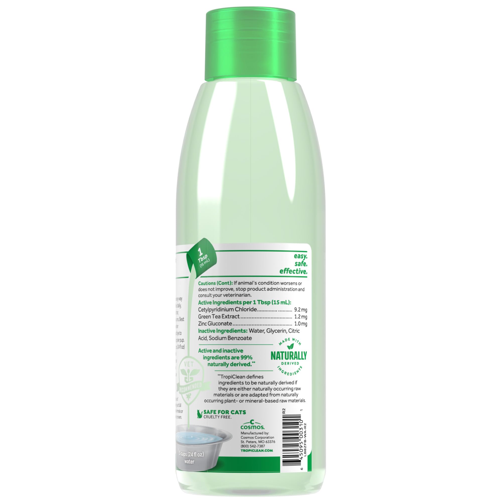 Combinándolo con gel y huesos para mayor protección dental.