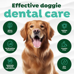 Envase TropiClean de 2 oz, gel dental para mascotas.