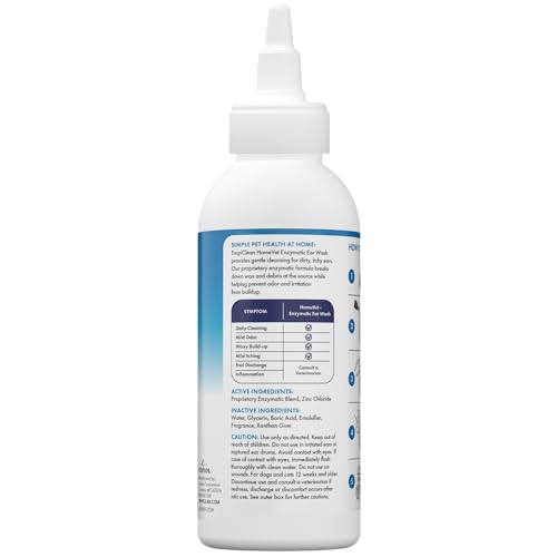 Cuidado de orejas en casa con TropiClean HomeVet.