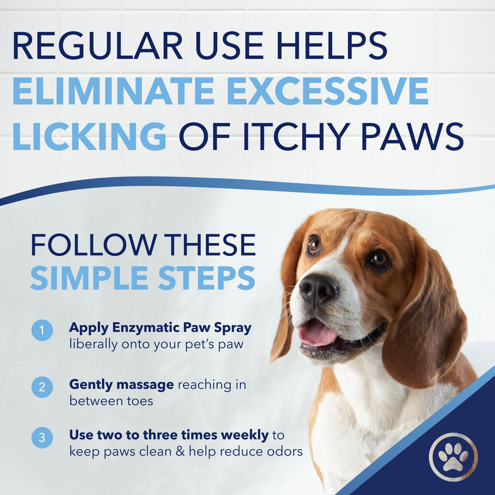 TropiClean OxyMed: enzimas activas para patitas limpias y cuidadas