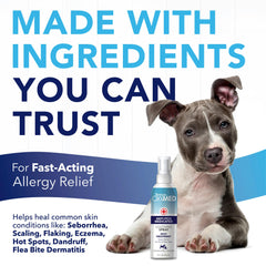 TropiClean OxyMed: uso sin enjuague en zonas afectadas.