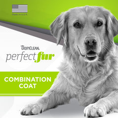 TropiClean Perfect Fur champú, textura sedosa que facilita cepillado y peinado.