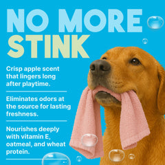 TropiClean perfume para perros, ingredientes de avena y botánicos, cuidado suave para la piel.