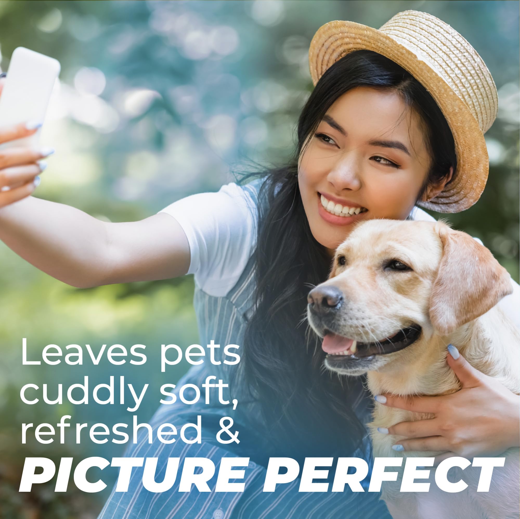 TropiClean Pure: apto para cachorros para un baño suave.