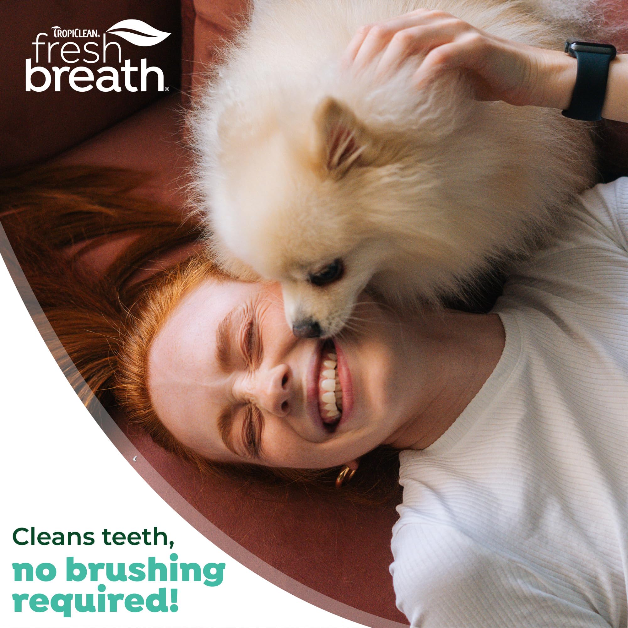 TropiClean rutina dental: complemento ideal para otros productos bucales.