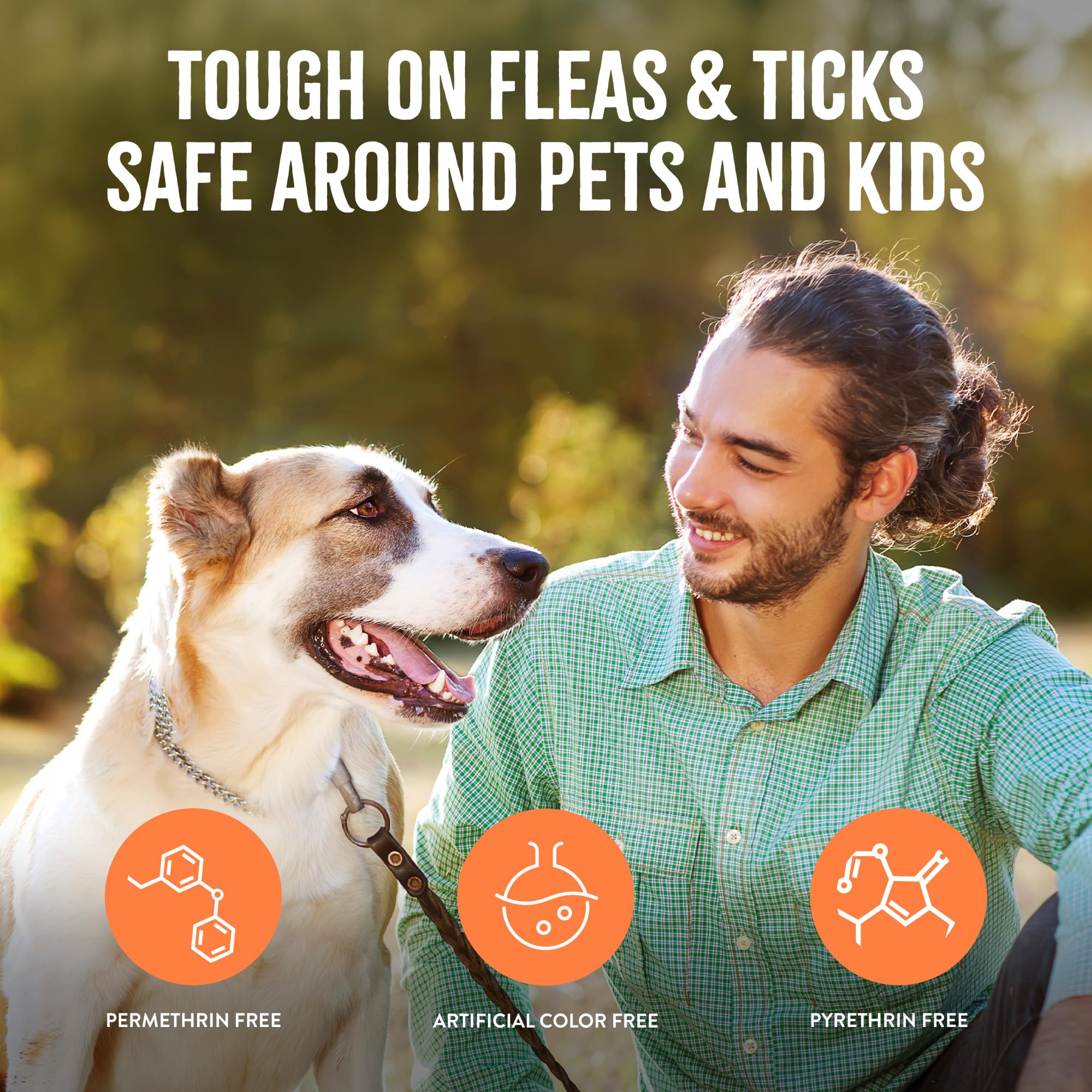 TropiClean seguridad-casa-hogar-perros, uso seguro alrededor de niños y otros animales en casa.